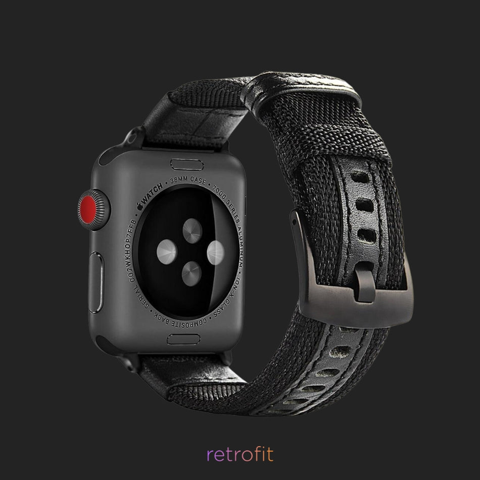 Apple Watch - Canvas & Leather - 38/40/41/42mm