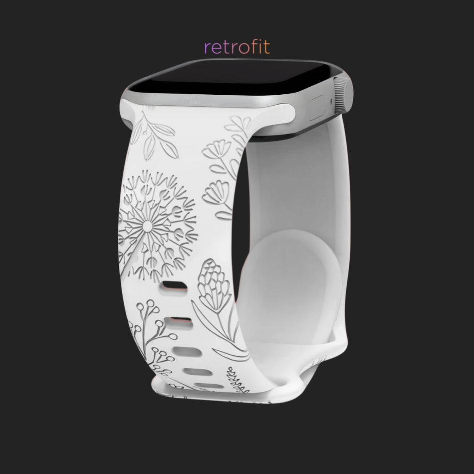 Apple Watch - Floral Silicone - 38/40/41/42mm