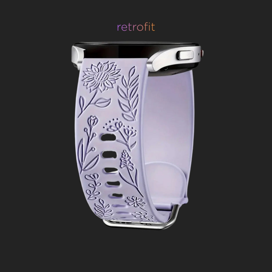 20mm Quick Release - Floral Silicone