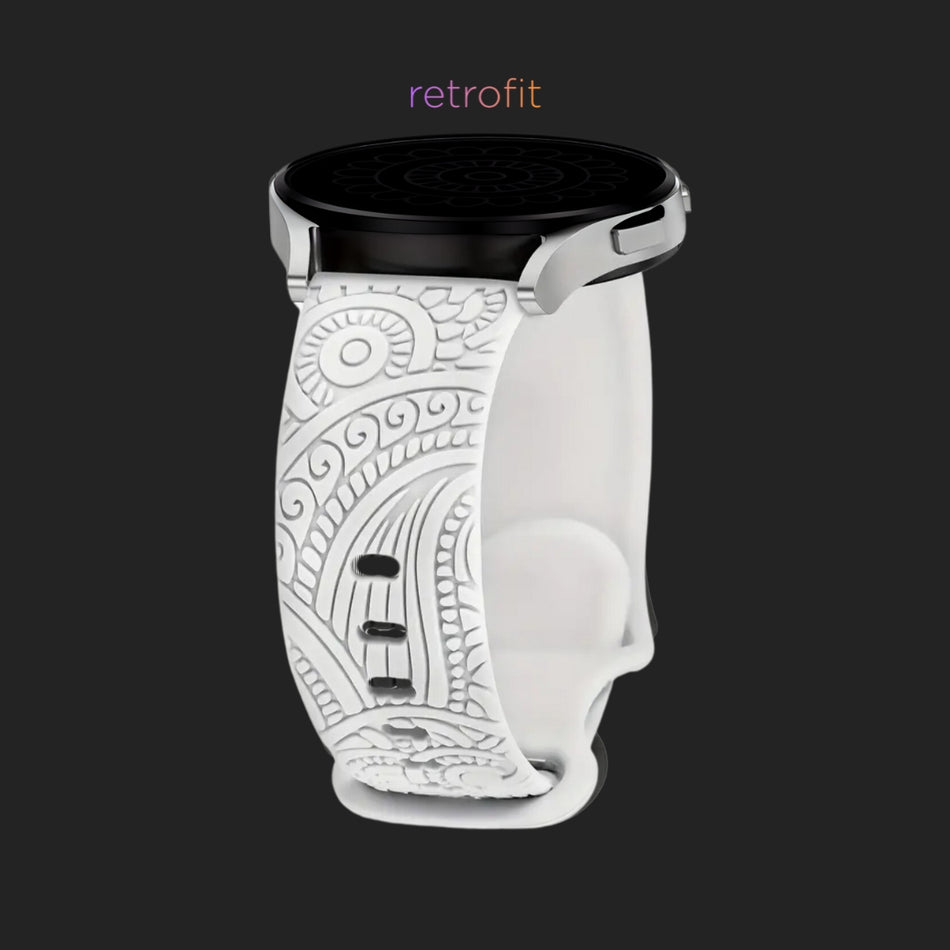 20mm Quick Release -  Mandala Silicone