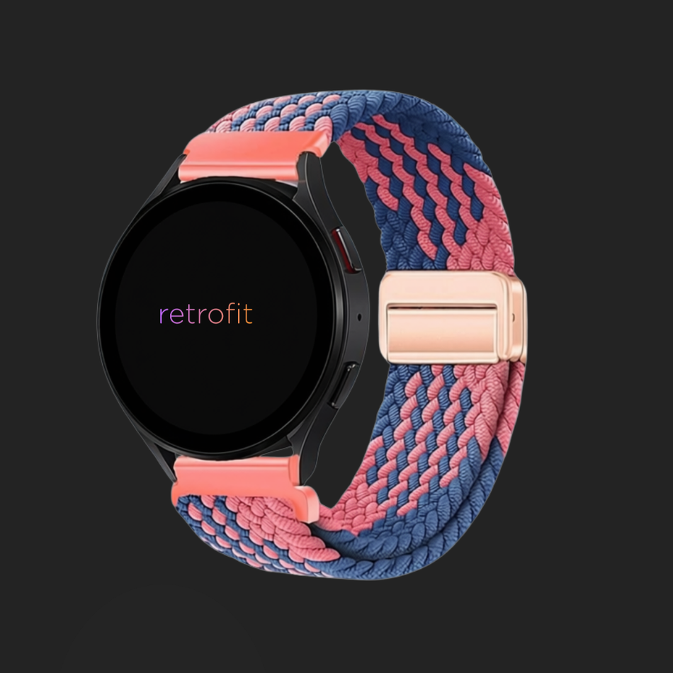 22mm Quick Release - Colourful Braided