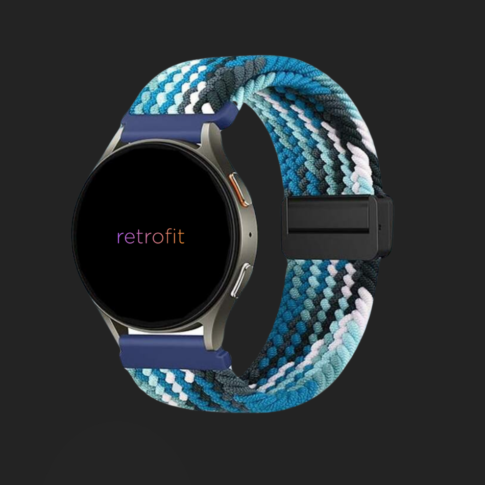 22mm Quick Release - Colourful Braided