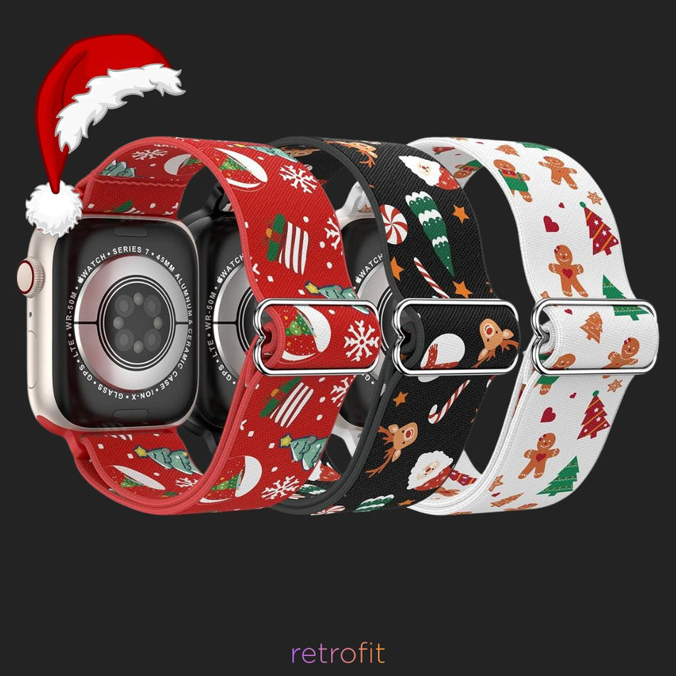 Apple Watch - Nylon Christmas - 38/40/41/42mmm