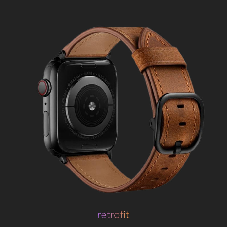 Apple Watch - Leather, Square Buckle - 38/40/41/42mm