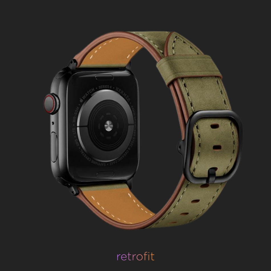 Apple Watch - Leather, Square Buckle - 38/40/41/42mm